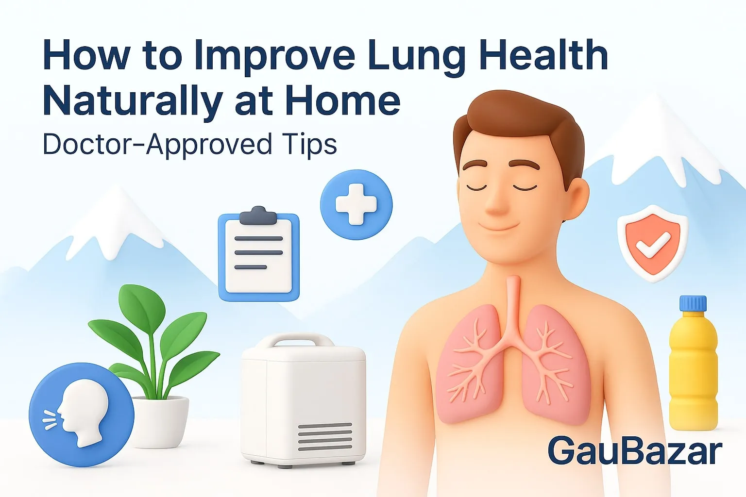 Improve Lung Health Naturally at Home | Doctor-Approved Tips