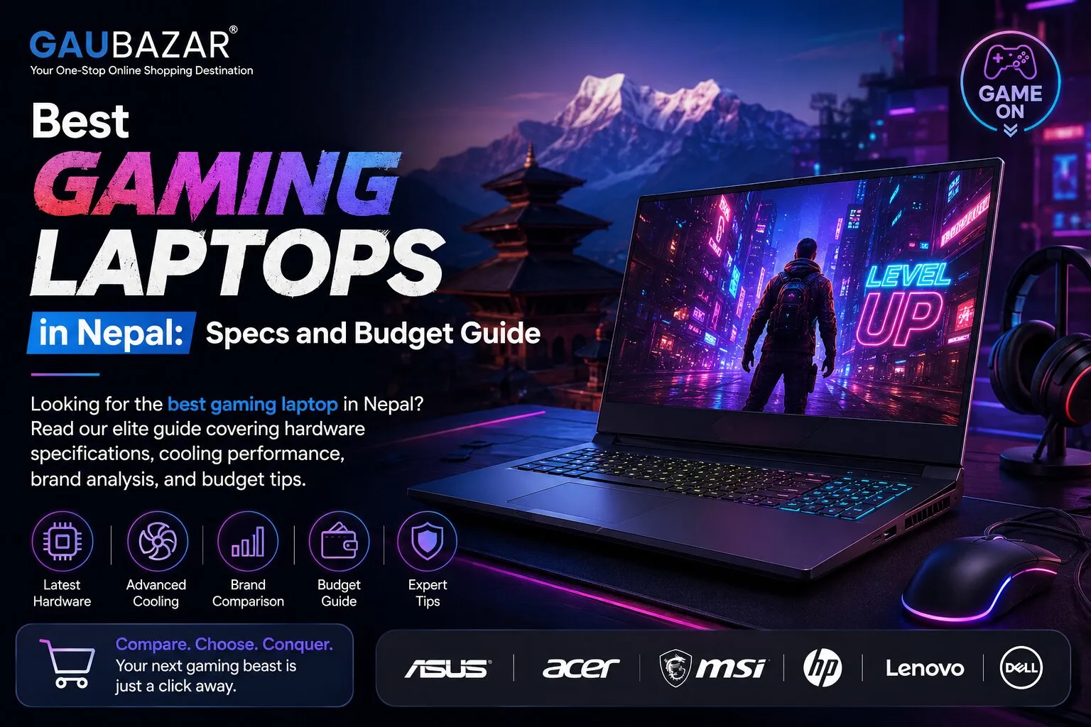 Best Gaming Laptops in Nepal: Specs and Budget Guide