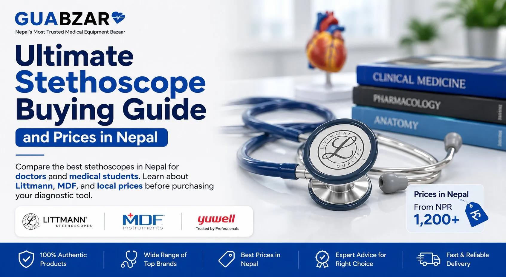 Ultimate Stethoscope Buying Guide and Prices in Nepal