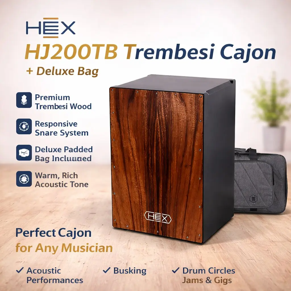 Trembesi Cajon with Deluxe Bag