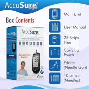 AccuSure Instant Digital Simple Glucometer Kit 2/2