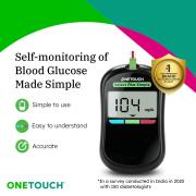 OneTouch Select Plus Simple Glucometer Machine 2/3