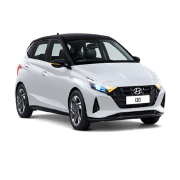 Hyundai i20 Sportz Polar White with Black Roof 1/1