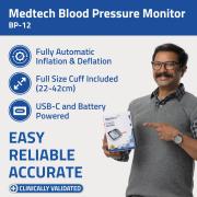 MEDTECH BP12 Automatic Portable Digital Blood Pressure Monitor 2/3