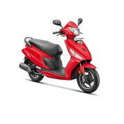 Hero Maestro EDGE 125 Fi Matte Red 1/1