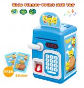 Finger Print Sensor Piggy Savings Bank with Electronic Lock 2/2