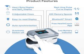 Beurer PO60 Pulse Oximeter with Bluetooth 3/3