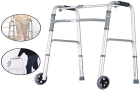 Balanced Frame Folding Walker with Wheels 3/3