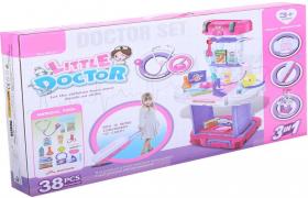 Little Doctor Medical Set With Suitcase Trolley For Kids - 38 Pic 2/2