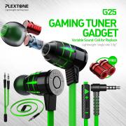 PLEXTONE G25 Super Bass Bullets Style Gaming In-Ear Earphone 1/3