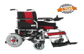 Basic Electric Wheelchair with Lithium Battery 1/5