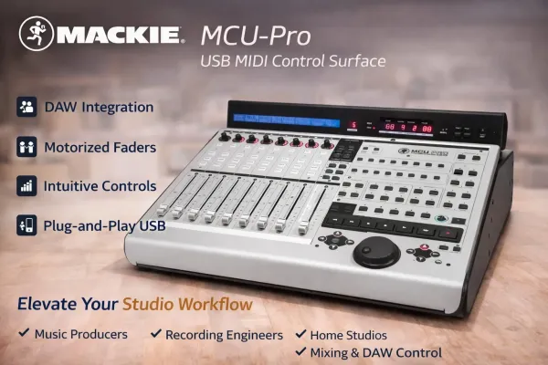Mackie MCU-Pro USB MIDI Control Surface