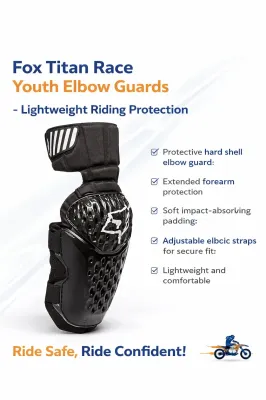 Fox Titan Race Youth Elbow Guards