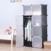 Diy Plastic 5+1 Cube Organizer House Of Quirk Multi-Use, Bookcase, Storage Cabinet, Wardrobe Closet 3/3