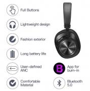 Bluedio T7 Plus Headphone Active Noise Canceling Smart Bluetooth  2/4