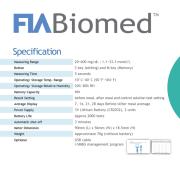 FIABIOMED Glucometer with 50 Strip & 50 Lancet 2/2