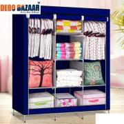 Portable Foldable Fabric Wardrobe Closet Storage Organizer For Clothes Rack