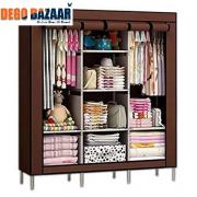 Premium Quality Portable Foldable Fabric Wardrobe Closet Storage Organizer