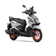 Yamaha RayZR 125 FI Street Rally Hybrid BS6 Light Grey Vermillion 1/1