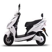 Sunra Hawk Single Battery Electric Scooter White 1/1