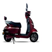 Komaki Flora Electric Scooter Garnet Red 1/1