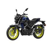 Yamaha MT-15 BS6 Dark Matt Blue Neon Green 1/1