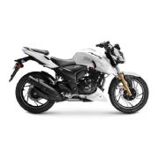 TVS Apache RTR 200 4V RTFI BS6 White 1/1