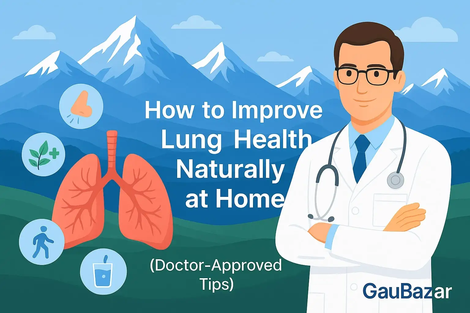 How to Improve Lung Health Naturally at Home