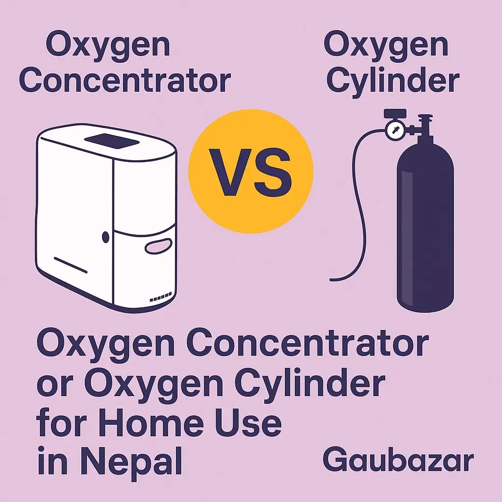 Oxygen Concentrator vs Oxygen Cylinder