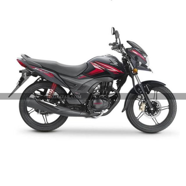 Honda CB Shine SP Athletic Black-Red