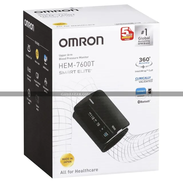 Omron Smart Elite+ HEM 7600T BP Machine
