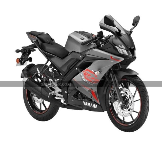 Yamaha R15 V3 BS6 Grey