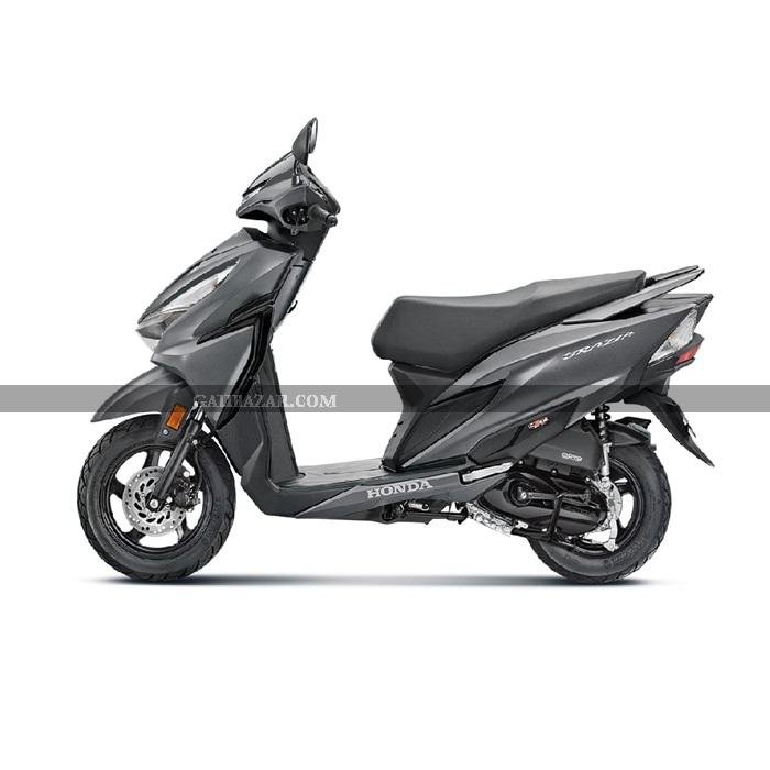 Honda Grazia BS6 Matte Axis Grey Metallic