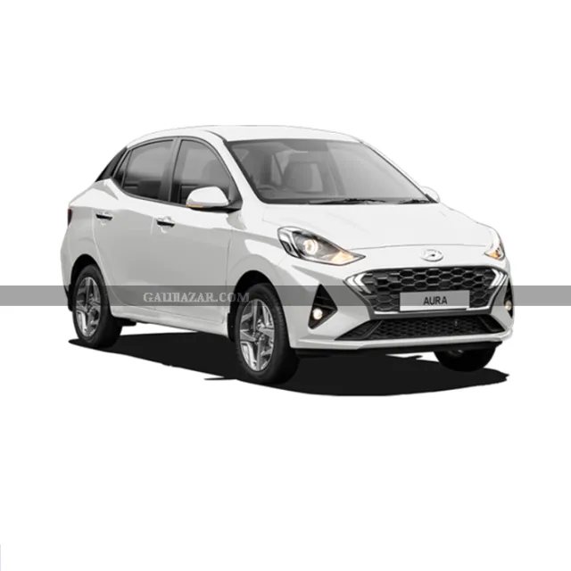 Hyundai Aura Polar White