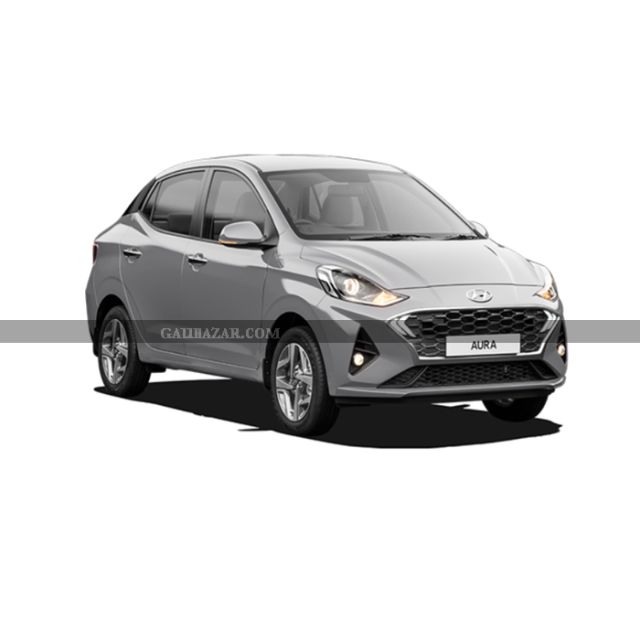 Hyundai Aura Typhoon Silver