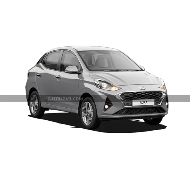 Hyundai Aura Typhoon Silver