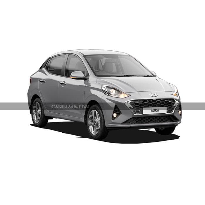 Hyundai Aura Typhoon Silver