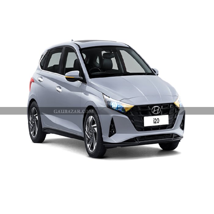 Hyundai i20 Sportz Typhoon Silver