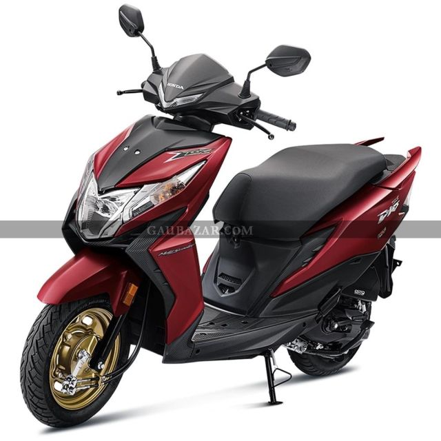 Honda Dio 110 BS6 Mat Sangria Red Metallic