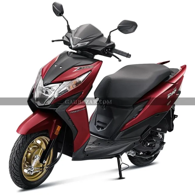 Honda Dio 110 BS6 Mat Sangria Red Metallic
