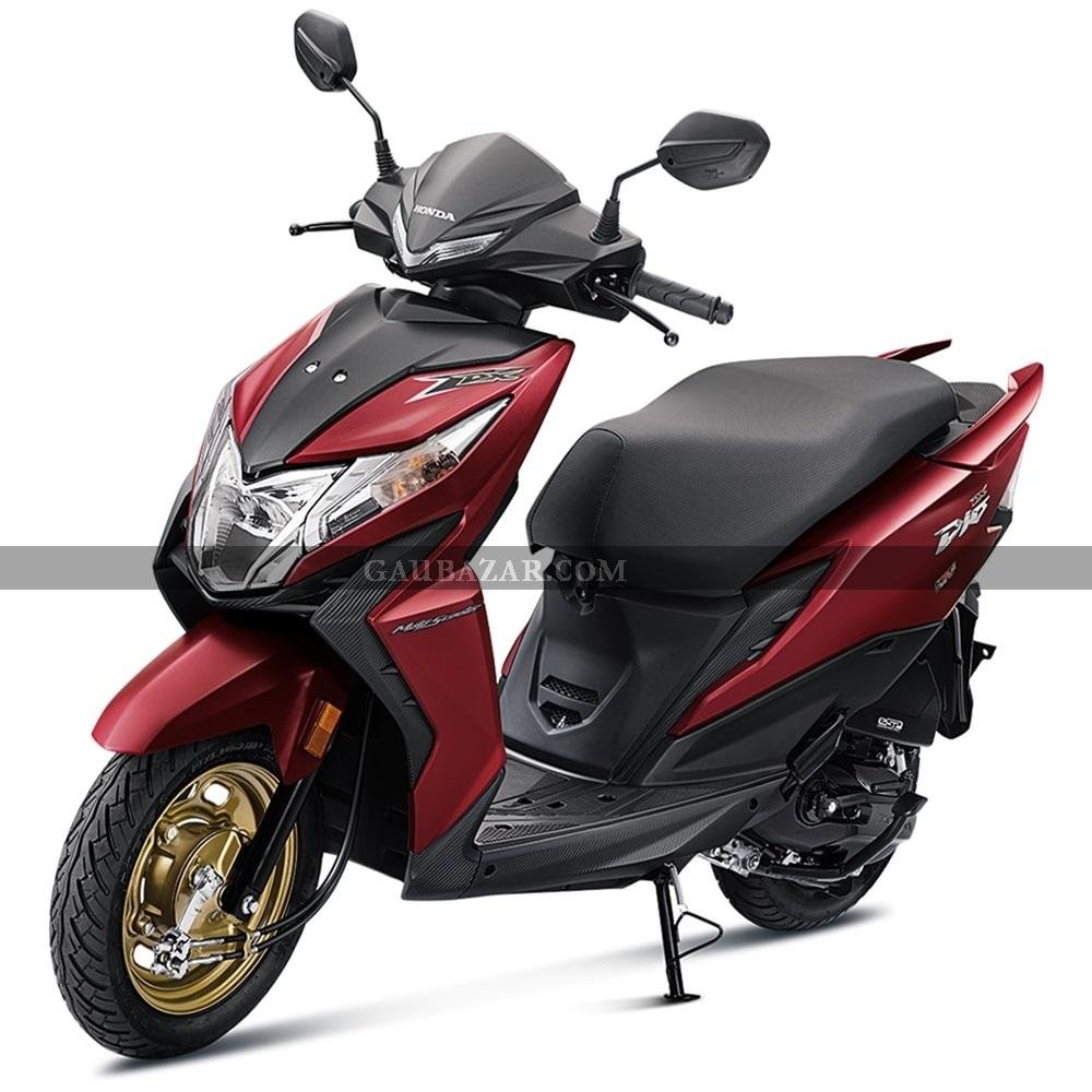 Honda Dio 110 BS6 Mat Sangria Red Metallic