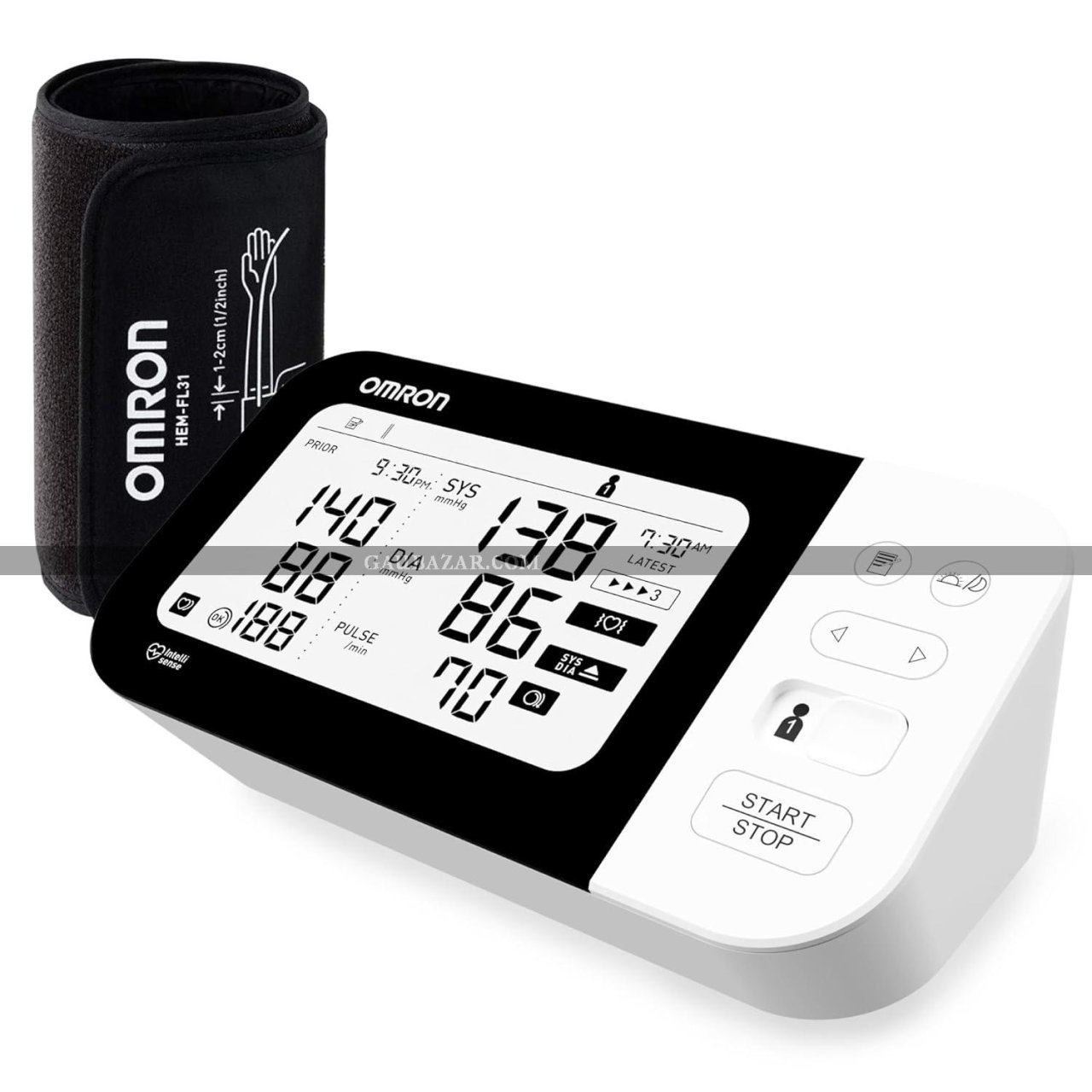 Omron HEM 7361T Bluetooth Digital Blood Pressure Monitor