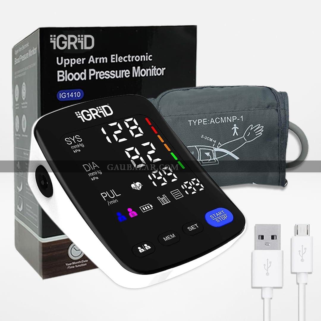 iGRiD Digital Blood Pressure Monitor For Home