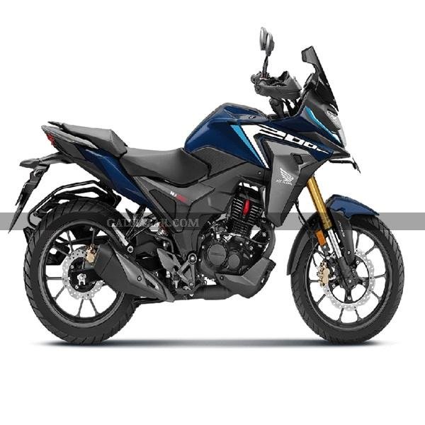 Honda NX 200 Decent Blue Metallic