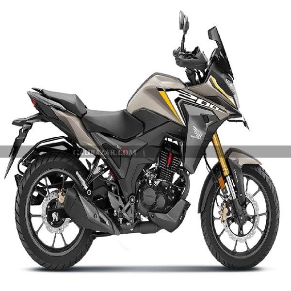 Honda NX 200 Matte Selene Silver Metallic