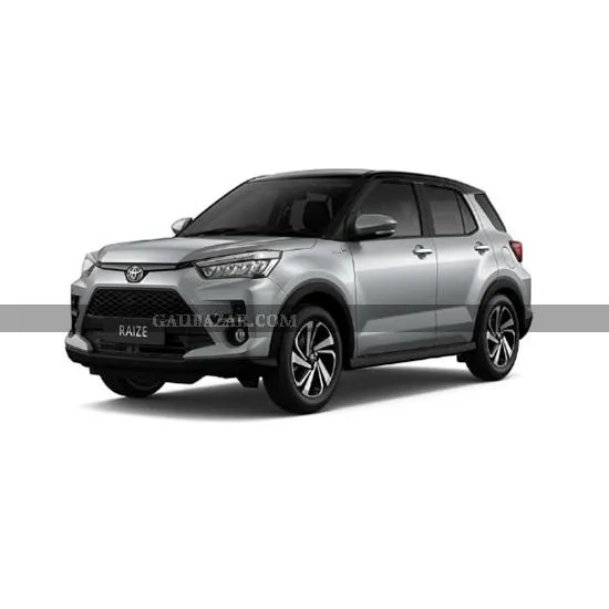 Toyota Raize 1.0L Turbo Automatic Silver Metallic Black