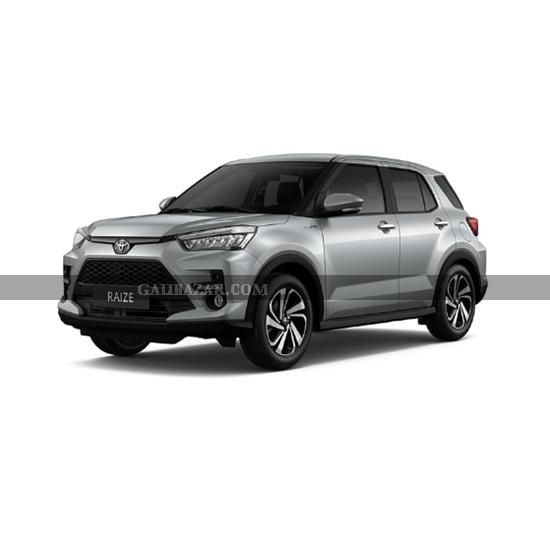 Toyota Raize 1.0L Turbo Automatic Silver Metallic