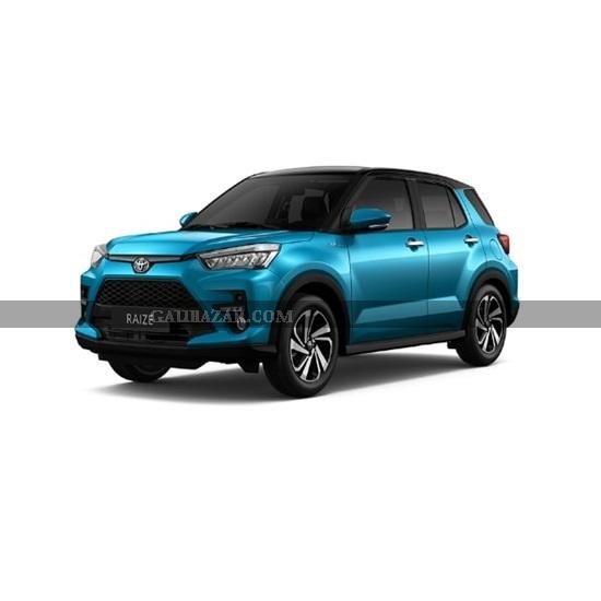 Toyota Raize 1.0L Turbo Automatic Turquoise Mica Metallic Black