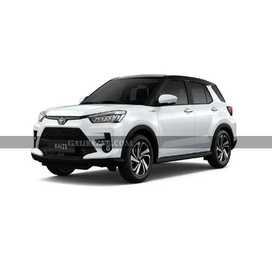 Toyota Raize 1.0L Turbo Automatic White Pearl SE  Black