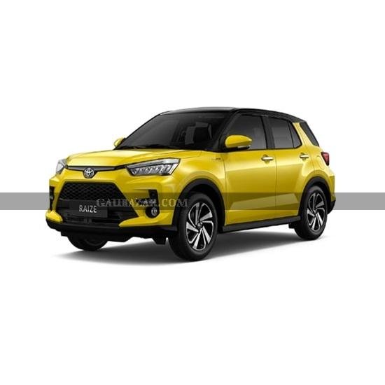 Toyota Raize 1.0L Turbo Automatic Yellow SE Black